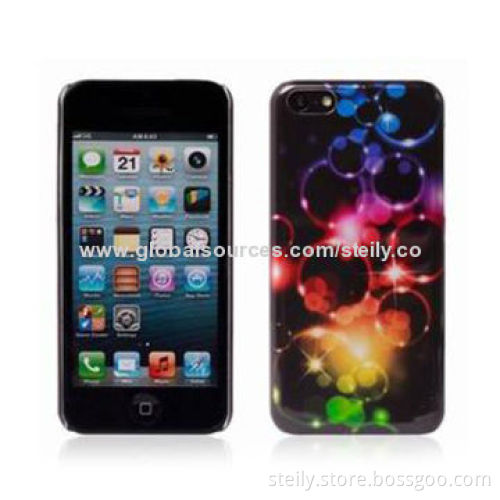 Best-quality Beautiful and Novel Water Stick Pattern PC Case for iPhone 5C